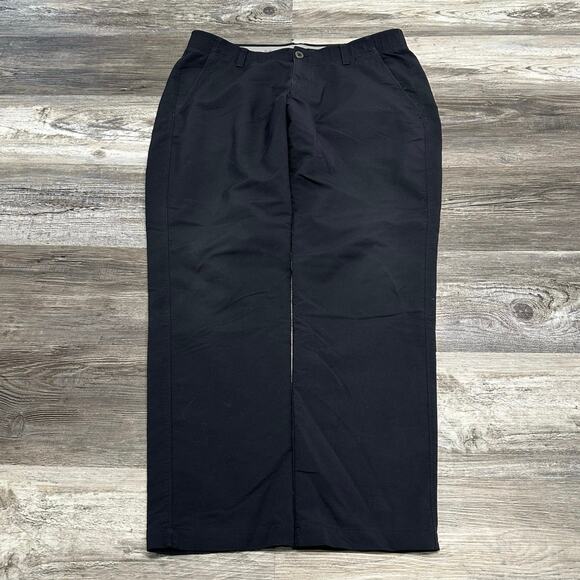 Under Armour Blue Gray Mens 36x30 Tapered Loose Stretch Performance Golf Pants - Picture 1 of 10